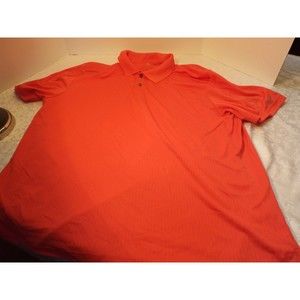 IZOD Cool Fix Basix Bright Coral XXL Polo Golf Shirt